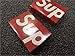SUP Supreme Playing Cards 100% Waterproof Flexible Plastic 52+2 Poker (Supreme Red)