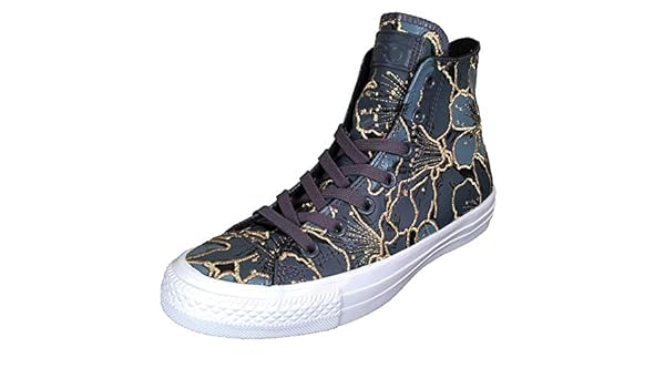 converse with flowers on the bottom