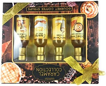 Caramel Collection Skinny Gourmet Coffee Syrups mini 4 pack