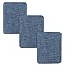 Iron On Denim Patches Repair Kit For Clothing Jeans 15 Pack
