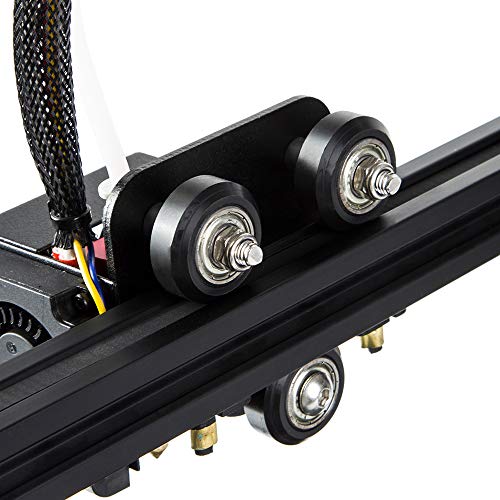 Ender3 CR-10S Pro Creality 3D Printer Accessory V-Slot POM Wheels Plastic Pulley V Groove Ball Bearings Pulley Passive Round Wheels Roller for Ender 3/Ender 3 Pro/CR-10/CR-10S/CR-10S Pro /10 pcs