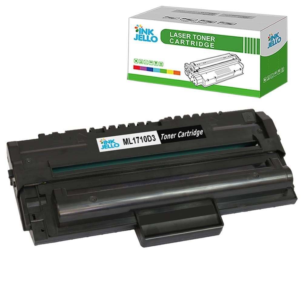 InkJello Compatible Toner Cartridge Replacement for Samsung ML-1500 ML-1510 ML-1510B ML-1710 ML-1710B ML-1710D ML-1710P ML-1740 ML-1750 ML-1755 ML1710D3 (Black)