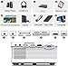 QKK Portable LCD Projector 3500 Brightness [100″ Projector Screen Included] Full HD 1080P Supported, Compatible with Smartphone, TV Stick, Games, HDMI, AV, Indoor & Outdoor Projector for Home Theaterthumb 4