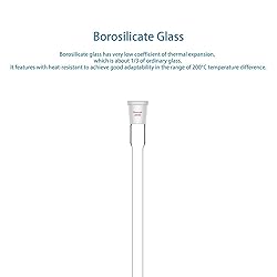stonylab Borosilicate Glass Chromatography Column