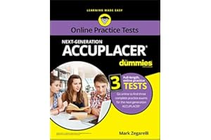 ACCUPLACER For Dummies with Online Practice Tests