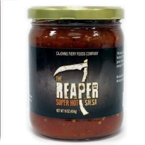 Smokin Ed's Carolina Reaper Salsa by CaJohns (16 ounce)