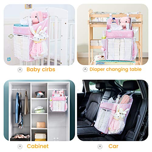 Orzbow Organizer and Diaper Caddy Hanging Diaper Organization Storage