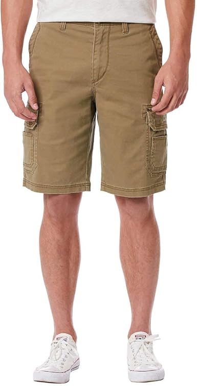 stretchy cargo shorts