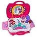 Little Girls Make Up Case and Cosmetic Set – Pretend Play Kids Beauty Salon