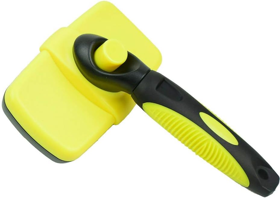 Dog Brush Professional Grooming Hair Slicker Shedding Long & Short Hair for pet Cats with Short to Long Hair Professional Soft Cleaning Deshedding Tool - Image 5