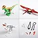Maykid Dinosaurs Set Includes 12 Building Bricks Dinosaurs and 9 Dinosaur Accessories
