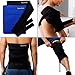Ice Packs for Injuries Reusable Large Hot Cold Gel Pad Wrap w/Strap for Back Knee Shoulder Rotator Cuff Hip Replacement Elbow Arthritis Surgery Pain Relief Flexible Recovery Bag 14 x 11 by TheraCool