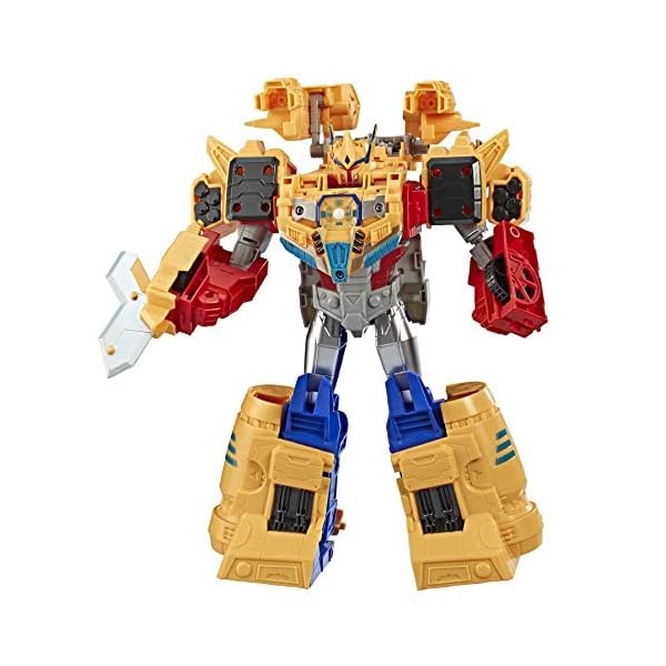 TRANSFORMERS Toys Cyberverse Spark Armour Ark Power Optimus Prime Action Figure – Combines with Ark Power Vehicle to…