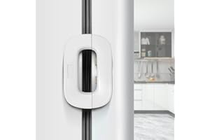 Latch Catch Toddler Kids Child Fridge Locks Baby Safety Child Lock, Refrigerator Fridge Lock Freezer Door Lock,1PC Fridge Loc