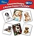 New Generation - Puppies - 2 Pocket Folders / Portfolio 48 PACK Letter Size with 3 Hole Punch to use with your Binder - Heavy Duty Glossy Finish UV Laminated Folders ( 48 PACK Assorted 6 Designs )