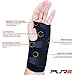 Adjustable Wrist Brace – Hand Support, Relieve Carpal Tunnel, Splint for Hand, Tendonitis, Wrist Pain & Sports Injuries - One Size Fits Most - Satisfaction Guarantee (Left)