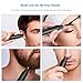 Alloyseed Hair Removal for Women, I.FM Hair Remover, Waterproof Painless Facial Hair Removal, with Build-in LED Light, Battery Powered