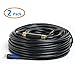Aurum Ultra Series - Pack of 2 High Speed HDMI Cable 100 ft w/ Built-in Signal Booster - Supports 3D & Audio Return Channel - Full HD [Latest Version] - 100 Feet 2 Pack