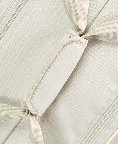 Team 6 Pack, Pochette Spacieuse pour les Accessoires et une Sangle Ajustable, Protection Complète de la Raquette, Couleur : Avoine