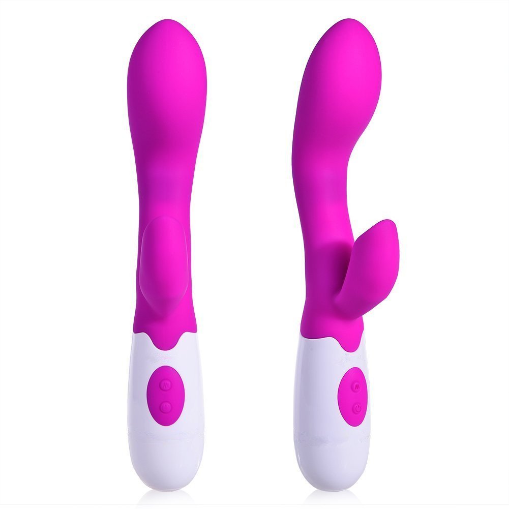 Rabbit Vibrator Dualor Motor Masturbation - APRIL 14TH Silikon Stoßvibrator Dildo Klitoris und G-Punkt mit Stoßfunktion Multifrequenz Massager Weibliche Ejakulation Flüsterleise und wieder