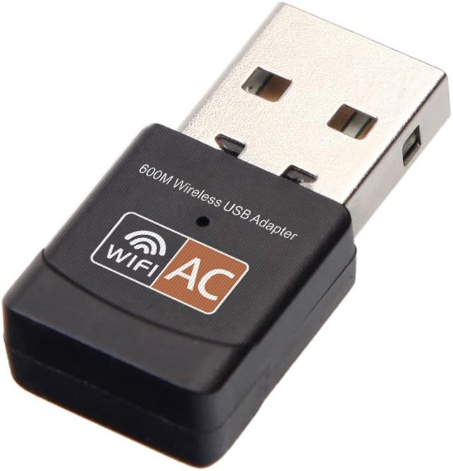 FILOWA 600Mbps WiFi Adapter USB 2.0 Nano AC Dual Band 2.4 5GHz Realtek RTL8811CU