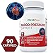 Potent Blood Pressure Supplement with Hawthorn Berry, Natural Diuretics for High Blood Pressure and Hypertension: Herbs and Vitamins for High Blood Pressure: 90 Capsules: 100% Money Back Guarantee
