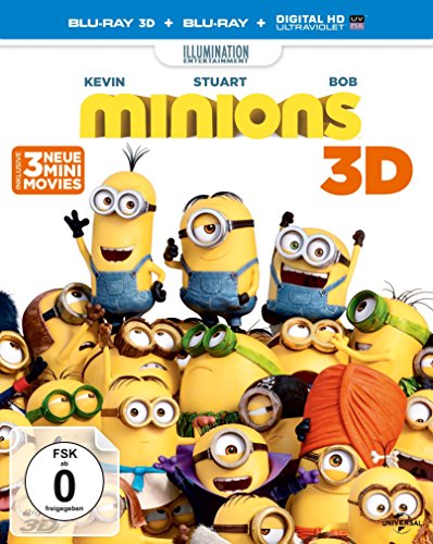 Minions (Blu-Ray 3d, + Blu-Ray 2d)