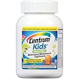 Centrum Kids Multivitamin/Multimineral Supplement (Cherry, Orange, & Fruit Punch Flavor, 80-Count Chewables)