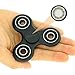 Nicpay EDC Fidget Hand Spinner Toy Stress Reducer - Ultra Fast Bearings Fidget Toys for Adults and Kids (style 2:Black)