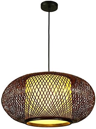 Retro Bambus Kronleuchter Restaurant Deckenleuchte Bar Beheizt Hotel Clubhaus Schlafzimmer Lampen Und Laternen Handwebart Single Head Holz Laterne E27 Engineering Lichter 40 50 Cm Sling 150 Cm Einstellbare Farbe 2 40 19 Cm Amazon De Beleuchtung