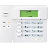 Honeywell Ademco 6150 Fixed Display Keypad | Honeywell Ademco 6150 keypad: attractive white console blends perfectly with any decor, easy installation