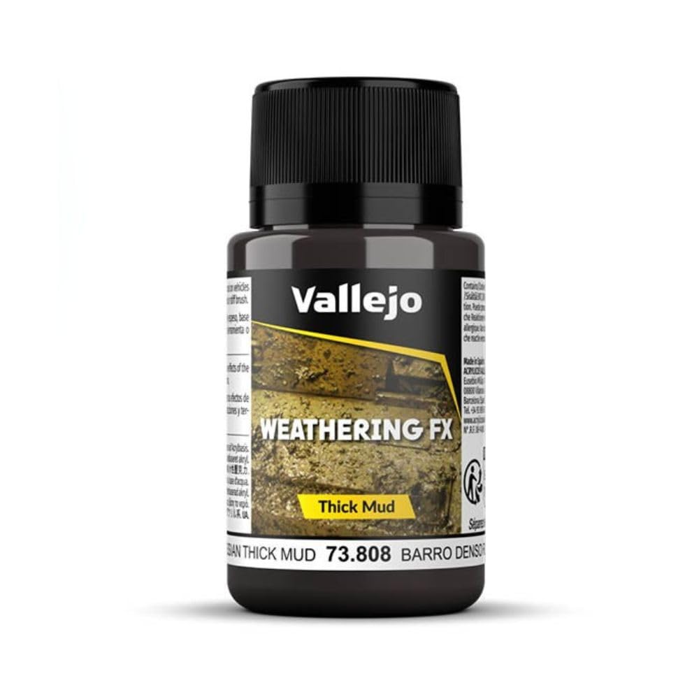 Vallejo 40 ml "Russian Thick Mud" Weathering Effect Bottle