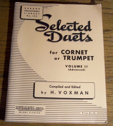 Selected Duets For Cornet Or Trumpet Vol 2 Advanced - 