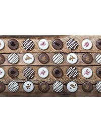Chain & Jo Sweets Father's Day Chocolate Covered Cookies, Gift Box Assortment,Dairy Chocolate,6...