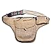 Kamama Natural Hemp Cross Body Bag Hip Bag Waist Bag Fanny Pack