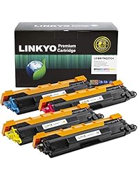 LINKYO - Cartucho de tóner compatible para Brother TN227 TN223 TN227BK TN227C TN227M TN227Y (4 unidades), color negro, cian, magenta y amarillo