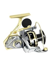 AnglerDream BUMBLEBEE   Carrete de pesca 10BB 5,2:1 Ratio Spinning pesca agua salada agua dulce Carrete 2500 3000 4000 5000 serie