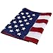 ANLEY [Heavy Duty] American US Flag 5x8 Foot Nylon - Embroidered Stars and Sewn Stripes - 4 Rows of Lock Stitching - USA Banner Flags with Brass Grommets 5 X 8 Ft