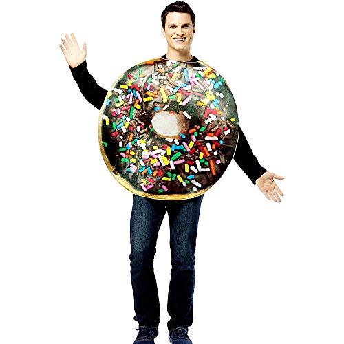 Halloween Costumes Item - Get Real Doughnut Adult Costume