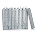 Mceal Sealing Wax Stick with Wick Flower De Luce of France Retro 10 Pieces Pack(Silver Grey)