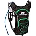 Absolute Zero Ultimate Neon Grizzly Hydration Backpack By Heavy-Duty 2L Water Camel PackWith Extra Storage Space, Lightweight & Comfortable Hydration Bladder For Runners, Hikers, Cyclists & More