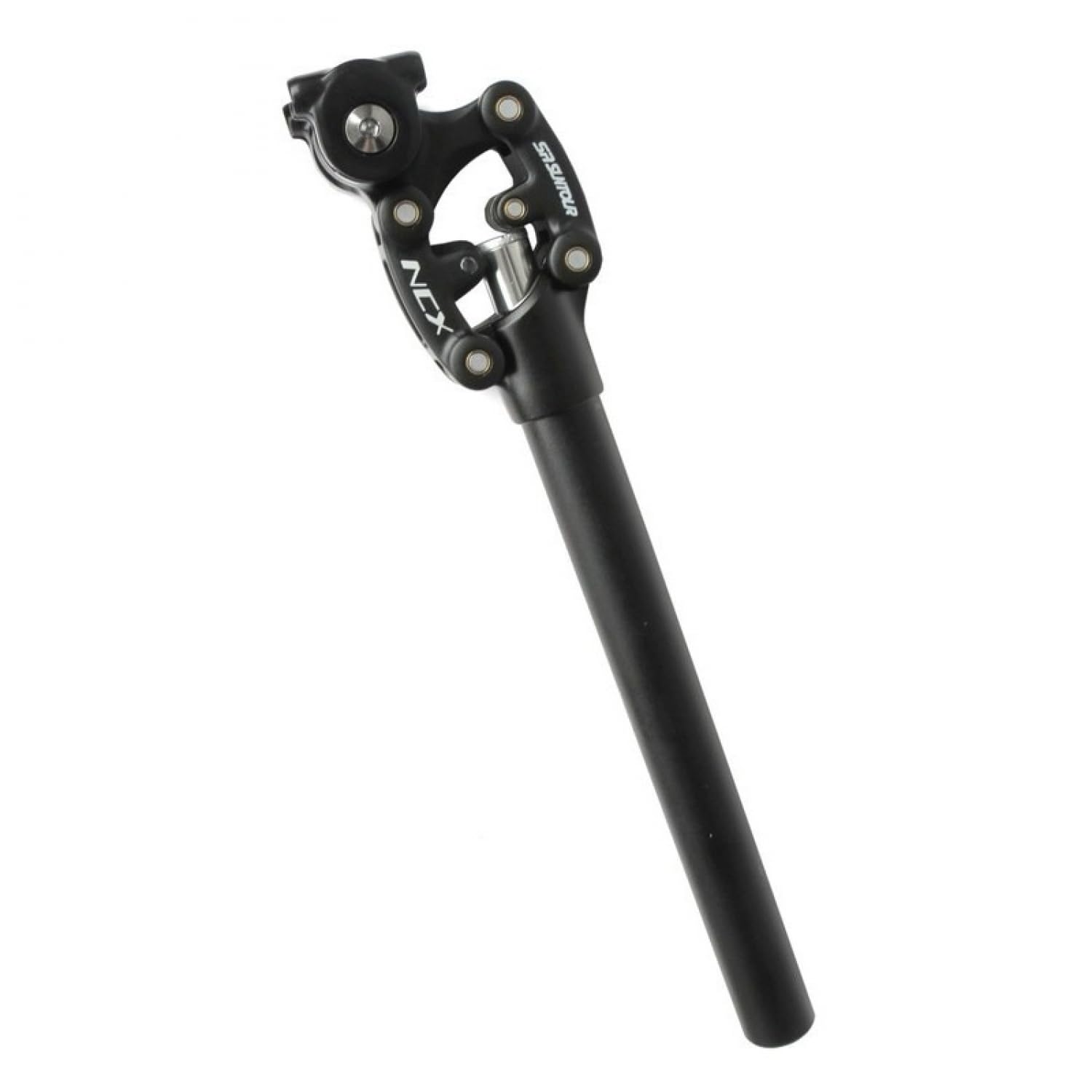 SR Suntour Sp17 Spring Seatpost, Unisex-Adult, Black, 30.9 mm (SP 17NC)