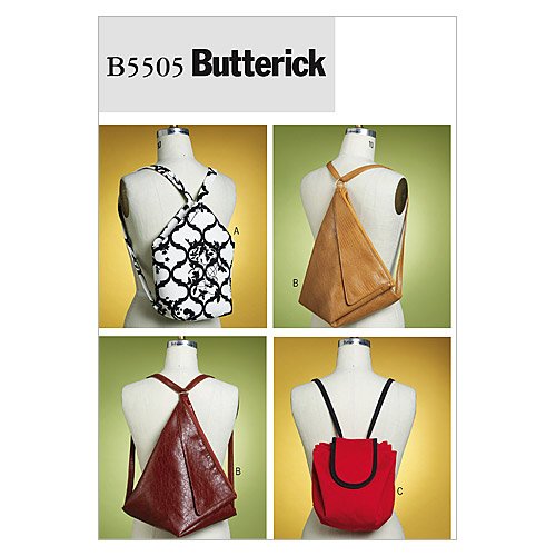 BUTTERICK PATTERNS B5505 Backpacks, One Size Only