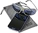 Microfiber Pouch - Soft Storage Bag(s) for Glasses and Cell Phones (Black&Gray 4