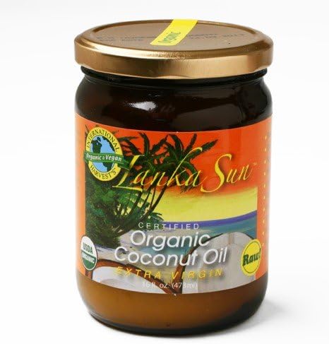 Organic Raw Extra Virgin Coconut Oil (16 ounce)