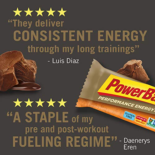 PowerBar Performance Energy Bar, Chocolate, 2.29 Ounce Bars (Pack of 12)