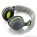 Geekria Knit Fabric Headband Cover Compatible with Sony WH-1000XM6/1000XM5/1000XM4/1000XM3, INZONE H3/H5/H7/H9 Beats Studio 3, Studio 2.0 Headphones, Replacement Repair Part (Grey)