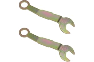 AQEENURA 3/8 Opening Pocket Door Wrench - Perfect for Adjusting RV and Closet Doors - Essential Bifold Door Hardware Adjustment Tool (2PCS)