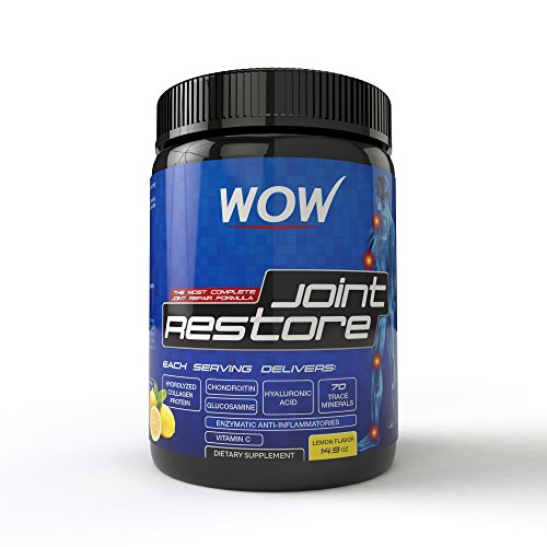 WOW Joint Restore – Bone & Joint Health Supplement – With Ascorbic Acid, Calcium, Cholecalciferol, Chondroitin, Manganese, Boron, Hydrolyzed Collagen & Hyaluronic Acid WOW Joint Restore – Bone & Joint Health Supplement – With Ascorbic Acid, Calcium, Cholecalciferol, Chondroitin, Manganese, Boron, Hydrolyzed Collagen & Hyaluronic Acid