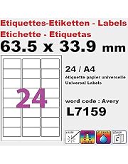 Feuille A4 Gudotra 50 Feuilles A4 Autocollantes - Pour Imprimante Feuille A4 Gudotra 50 Feuilles A4 Autocollantes - Pour Imprimante